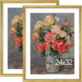 Vittanly 24x32 Picture Frames Set of 2, Ornate Vintage Photo Frame by Vittanly