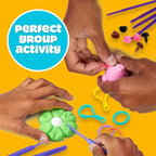 Play-Doh Air Dry Clay Mini Maker Creations, Makes 6 Keychains - Image 5