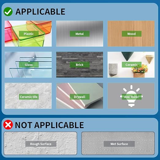 PHIXBEAR Super Strong Adhesion, Heavy Duty Double Sided Tape, Waterproof - Image 8