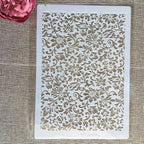 TIAMECH A4 Reusable Leaves Stencil - Image 2