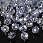 500pcs 6mm Crystal Glass Beads for Jewelry Making Faceted Rondelle Flat Beads by Nitopupu