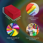 FabricLA Acrylic Felt Sheets for Crafts - Image 3