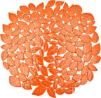 500g/1.1lb Leaf-Shaped Ceramic Mosaic Tiles, Ceramic Mosaic Pieces - Image 3