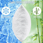 BETU Cooling Pillows Standard Size Set of 2, Shredded Memory Foam Standard - Image 2