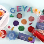 Ceya 3.8oz/ 110g Holographic Ultra Fine Glitter Powder Laser Sky Blue Glitter - Image 6