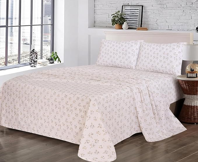 RUVANTI 100% Cotton Sheets – Split King Size Percale Bedding, Cooling & - Image 8