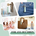 Wavyknot 50 Pcs PU Leather Keychain Blanks Bulk Laser Engraving Blanks Keychain - Image 5
