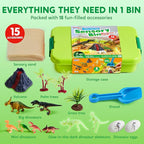 JOVA Klever Kits Dinosaurs Sensory Bin Toys - Image 3