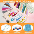240 Pcs Kraft Paper Blank Bookmarks, 3 Sizes 2 Colors Bookmark Making Kit - Image 4