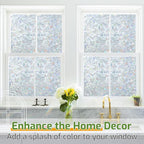 LUTE Rainbow Window Privacy Film, Stained Cling, 23.6" x 78.7" | 3D Decorative - Image 9