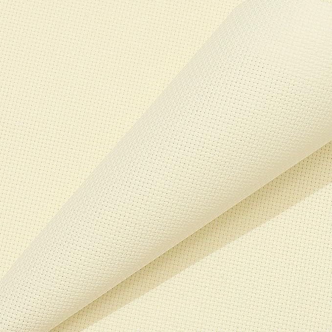 Aida Cloth 16 Count Cross Stitch Fabric, 19×28inch | Soft Background Highlights by Donmon
