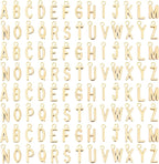SANNIX 156Pcs/6 Sets Letter Charms by SANNIX