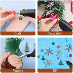 ENPOINT Brown Hot Glue Sticks Full Size - Image 4