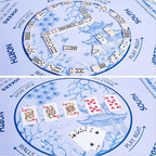 TIASUSAN Light Blue Mahjong Learning Mat - Image 7
