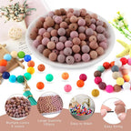 150Pcs Silicone Beads 15mm Mix Color, Bulk Silicone Beads 15mm - Image 3