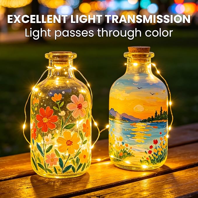 Artme 20 Colors Stained Glass Paint Set - Image 4