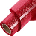 ​TORC Red Glitter HTV Red Heat Transfer Vinyl HTV Rolls by TORC