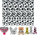 Tintnut Black White Leopard Heat Transfer Vinyl, easy cut & weed, stretch by Tintnut