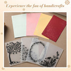 Geiserailie 8 Pcs Embossing Folders 2d/3D Embossing Machine Template Paper Card - Image 4