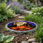 Magnolia Garden 10-Inch Halloween Pumpkin Stepping Stone - Image 4