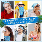 100 Pack Bandanas Unisex Paisley Bandanas Bulk Multi Purpose Cowboy Head Wrap - Image 5