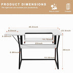 Vividwood Sewing Table, Large Sewing Machine Table - Image 3