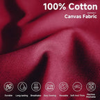 Simple&Opulence 100% Cotton Canvas Fabric 10oz. 59 Inch by The Yard, Nature - Image 2
