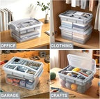 Yesland Portable Craft Storage Box - Image 8