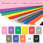 Funria 24Pcs 3mm Embroidery Foam 6" x 9" Puffy Foam - Image 4