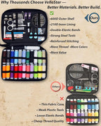 Easy to Use Light Grey Sewing Kit - Image 4