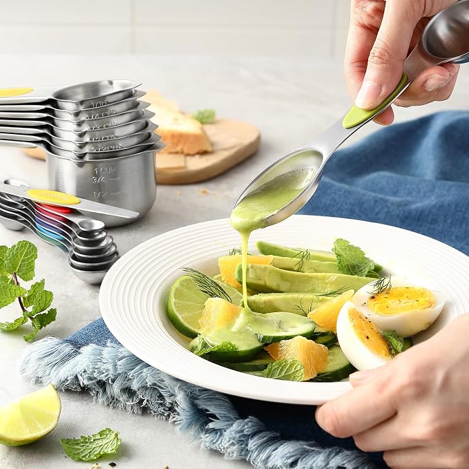 Spring Chef 15 Magnetic Measuring Cups & Spoons Set - Image 8