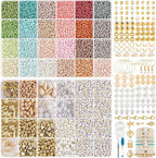 TEXGIZRLY 3mm Seed Bead for Bracelets Friendship Bracelet Making Kit | 24 by TEXGIZRLY