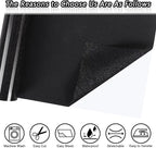 TORC Holographic Black Glitter HTV Heat Transfer Vinyl HTV Rolls - Image 3