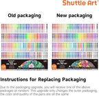 Shuttle Art 120 Unique Colors Gel Pens Gel Pen Set - Image 7