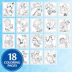 Crayola Color Wonder Prehistoric Pals, Dinosaur Coloring Pages, Mess Free - Image 2