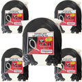 200lb Zip Ties Heavy Duty 18 Inch 350pcs, Large Black Cable Tie, Thick Heat by ProfessionalinZipTies