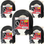 200lb Zip Ties Heavy Duty 18 Inch 350pcs, Large Black Cable Tie, Thick Heat by ProfessionalinZipTies