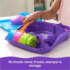 Kinetic Sand SquishMotion Playset, Moldable Play Sand Sensory Toys, Ages 5+ | - Image 7
