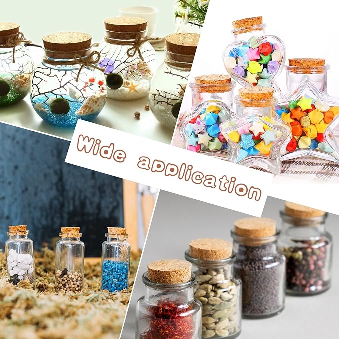 10Pcs Large Cork Stoppers Cork Bottle Stopper Wooden Tapered Corks Plug Beer - Image 7