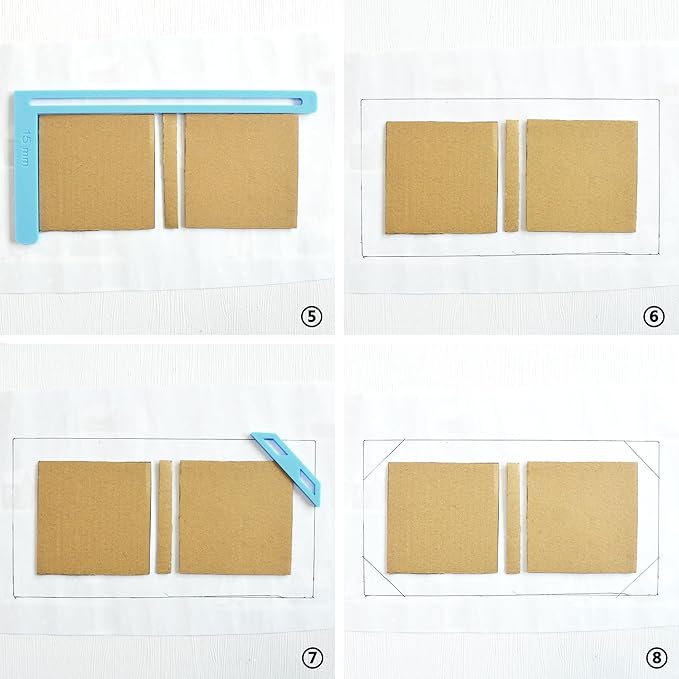 UPTTHOW 6Pcs Bookbinding Easy Scrapbooking Tool - Image 5