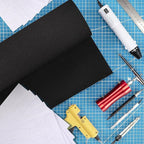 Black Eva Foam Sheets roll, Premium eva Craft Foam 12mm Thick, 13.9" x 39" - Image 3