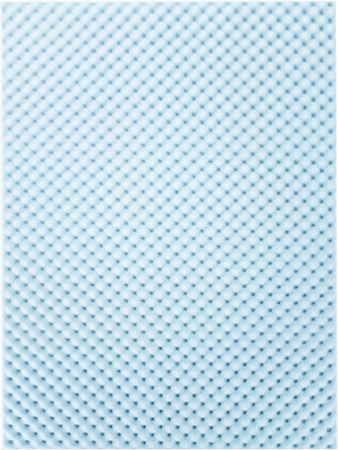 Best Price Mattress 1.5 Inch Egg Crate Memory Foam Mattress Topper, Cooling Gel - Image 6