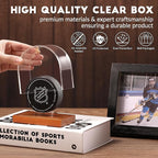 JupDec Hockey Puck and Collectibles Display Case, Premium Acrylic Clear Box - Image 2