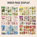 Vintage Washi Sticker Book, Scrapbooking, Travel Albums, Junk Journals and DIY - Image 4