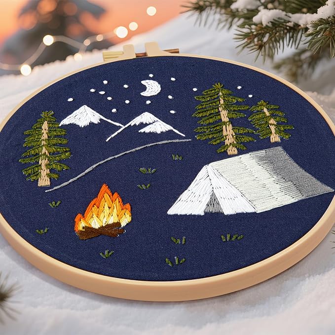 Crafmanoe Christmas Embroidery Kits - Image 5