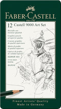 Faber-Castell 9000 Graphite Sketch Pencil Sets Art 8B by Faber-Castell