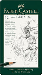 Faber-Castell 9000 Graphite Sketch Pencil Sets Art 8B by Faber-Castell