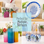 FolkArt Enamel Glass & Ceramic Paint in Assorted Colors, Coffee Bean - Image 8