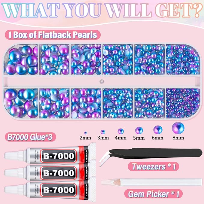 Flatback Pearls for Crafting - Image 2