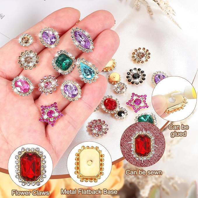 PATIKIL Sew on Rhinestones Crystals - Image 3